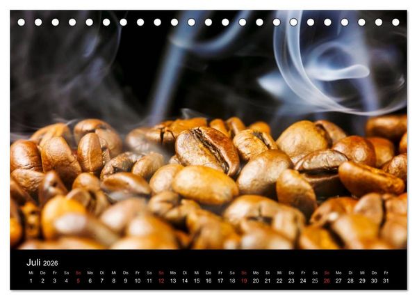 Produktbild: Kaffeezeit (Tischkalender 2026 DIN A5 quer), CALVENDO Monatskalender
