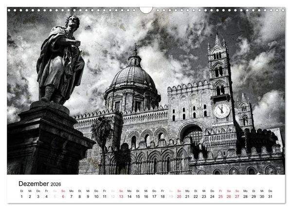 Produktbild: Silberstein portr&auml;tiert Palermo (Wandkalender 2026 DIN A3 quer), CALVENDO Monatskalender