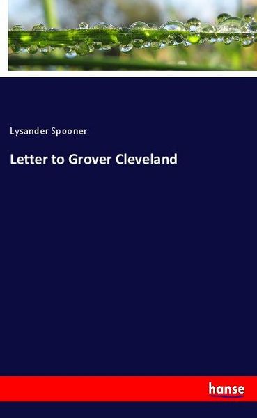 Produktbild: Letter to Grover Cleveland