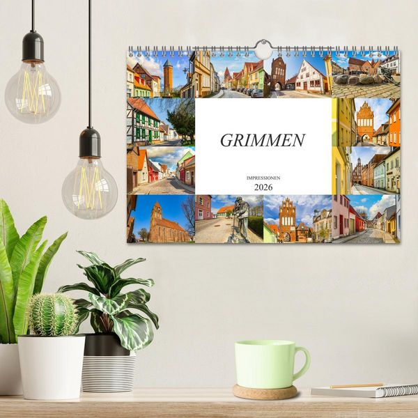 Produktbild: Grimmen Impressionen (Wandkalender 2026 DIN A4 quer), CALVENDO Monatskalender