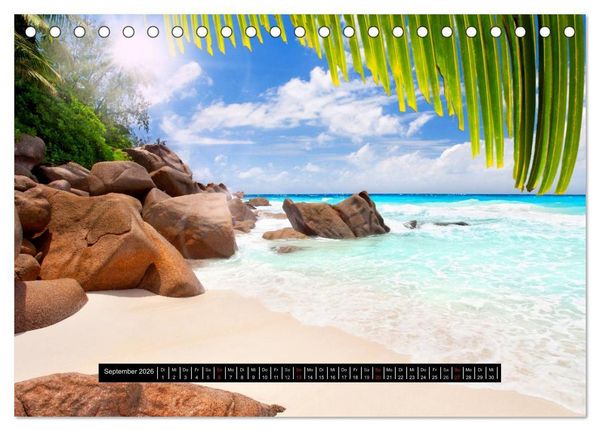 Produktbild: Seychellen (Tischkalender 2026 DIN A5 quer), CALVENDO Monatskalender