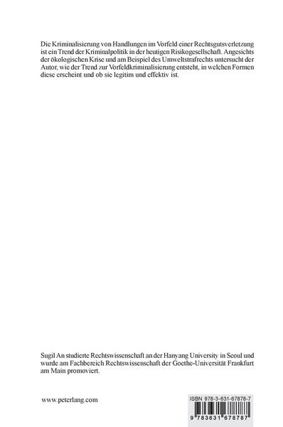 Produktbild: Vorfeldkriminalisierung in der Risikogesellschaft