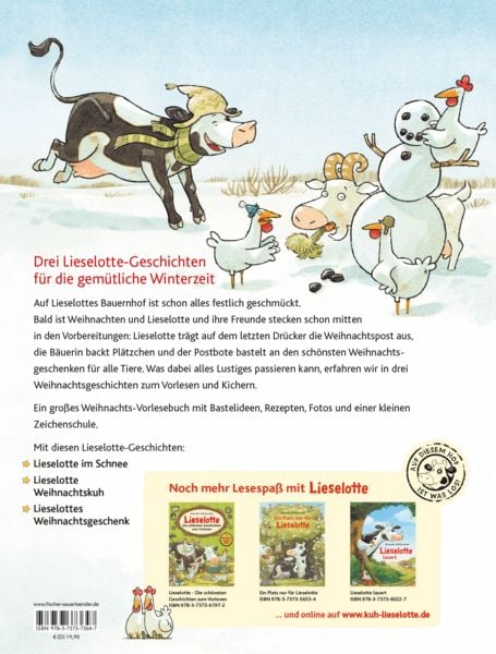 Produktbild: Lieselotte: Die sch&ouml;nsten Geschichten zu Weihnachten