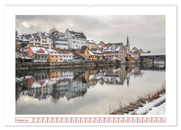 Produktbild: Diessenhofen am Hochrhein (hochwertiger Premium Wandkalender 2026 DIN A2 quer), Kunstdruck in Hochglanz