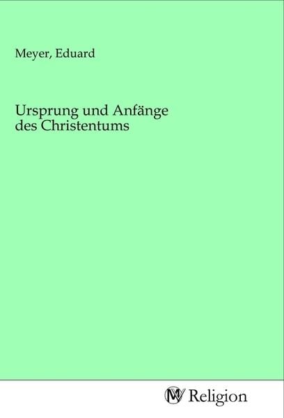 Produktbild: Ursprung und Anf&auml;nge des Christentums