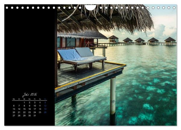 Produktbild: Malediven - dem Himmel so nah (Wandkalender 2026 DIN A4 quer), CALVENDO Monatskalender