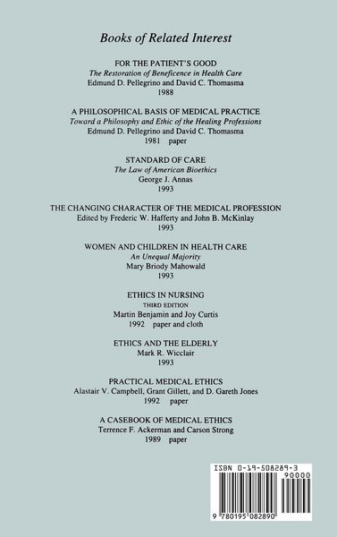 Produktbild: The Virtues in Medical Practice
