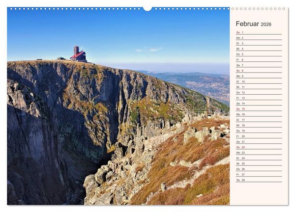 Produktbild: Riesengebirge - Zwischen Schlesien und B&ouml;hmen (Wandkalender 2026 DIN A2 quer), CALVENDO Monatskalender