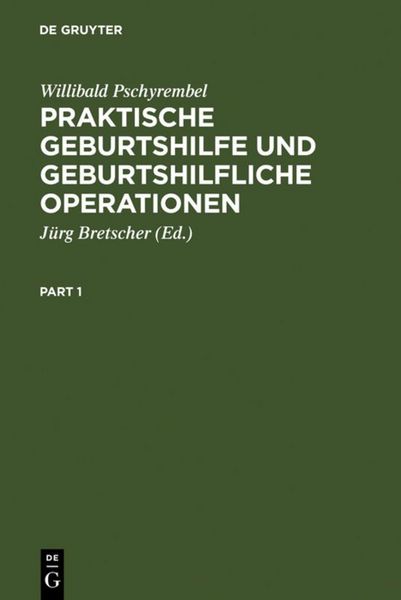 Produktbild: Praktische Geburtshilfe und geburtshilfliche Operationen