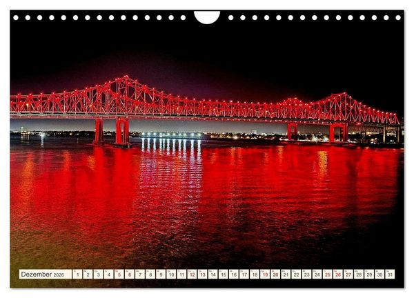 Produktbild: So sch&ouml;n ist New Orleans (Wandkalender 2026 DIN A4 quer), CALVENDO Monatskalender