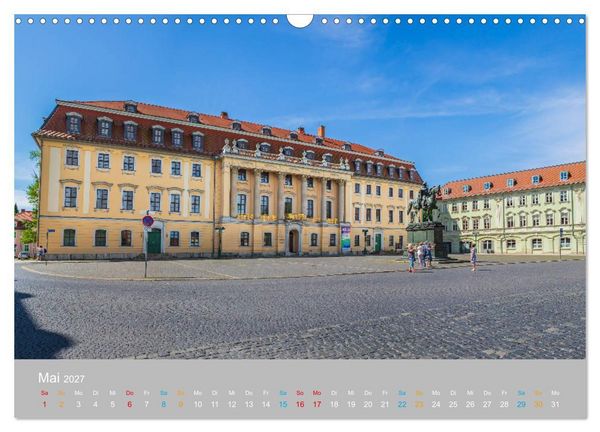 Produktbild: Weimar - das kulturelle Erbe (Wandkalender 2027 DIN A3 quer), CALVENDO Monatskalender