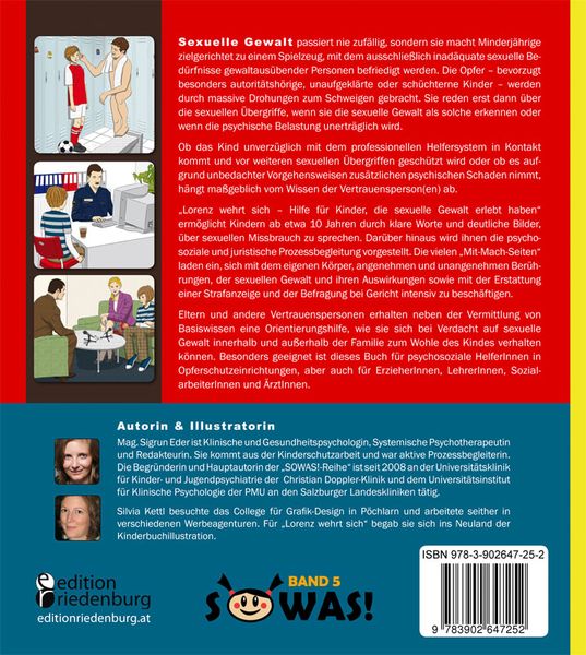Produktbild: Lorenz wehrt sich - Hilfe f&uuml;r Kinder, die sexuelle Gewalt erlebt haben (SOWAS! Band 5)