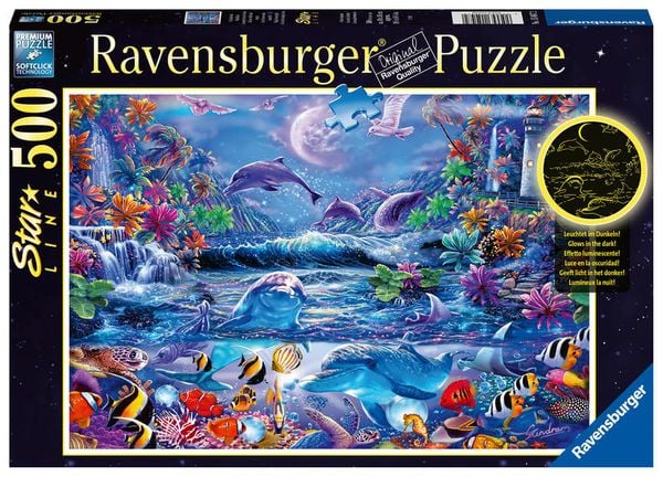 Puzzle Ravensburger Im Zauber des Mondlichts Starline 500 Teile