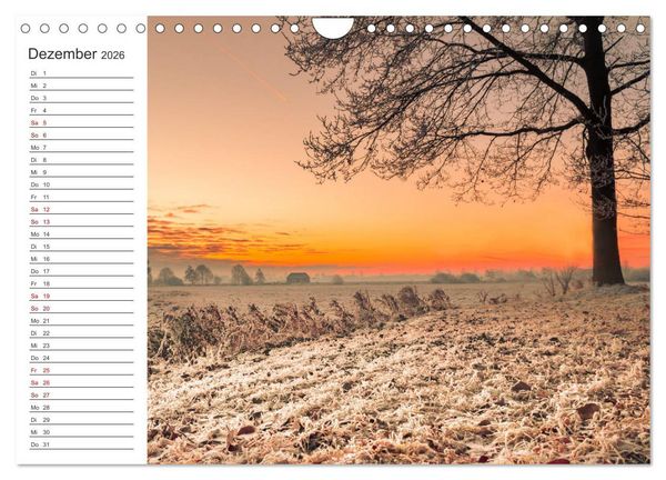 Produktbild: Worpswede - Natursch&ouml;nheiten im Teufelsmoor (Wandkalender 2026 DIN A4 quer), CALVENDO Monatskalender