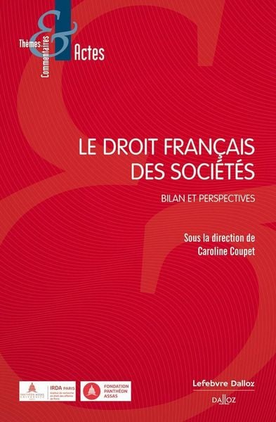 Produktbild: Droit des societes bilan et