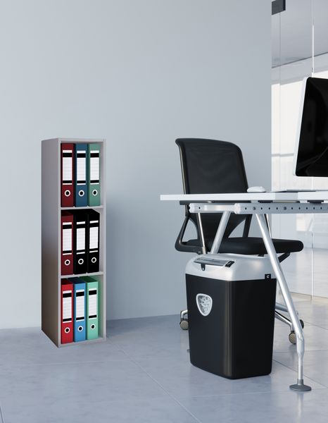 Produktbild: Holz B&uuml;ro Regal B&uuml;cher Ordner Aktenregal Offas 3f
