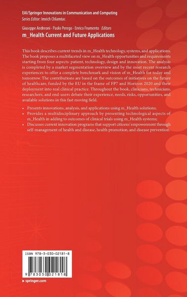 Produktbild: m_Health Current and Future Applications