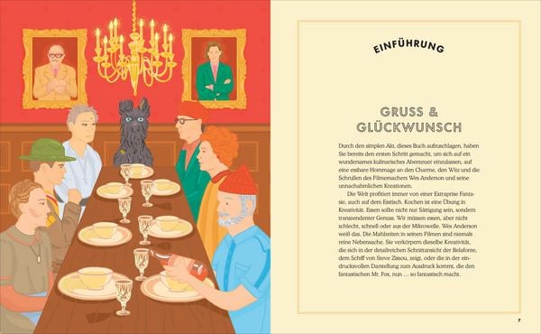 Produktbild: Das &auml;u&szlig;erst sonderbare Wes-Anderson-Kochbuch