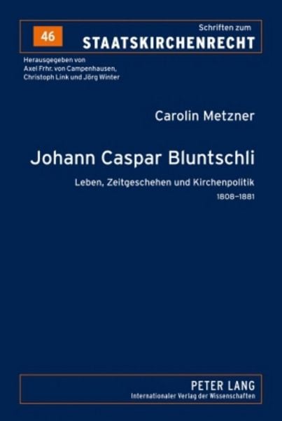 Produktbild: Johann Caspar Bluntschli