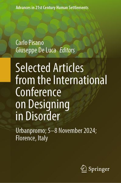 Produktbild: Selected Articles from the International Conference on Designing in Disorder