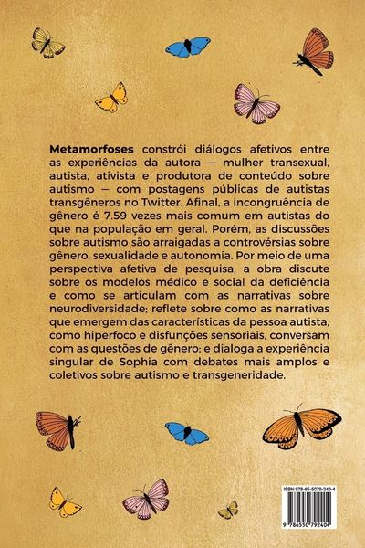 Produktbild: Metamorfoses - Autismo e diversidade de g&ecirc;nero