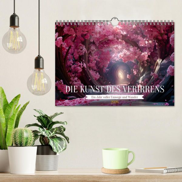 Produktbild: Die Kunst des Verirrens (Wandkalender 2026 DIN A4 quer), CALVENDO Monatskalender