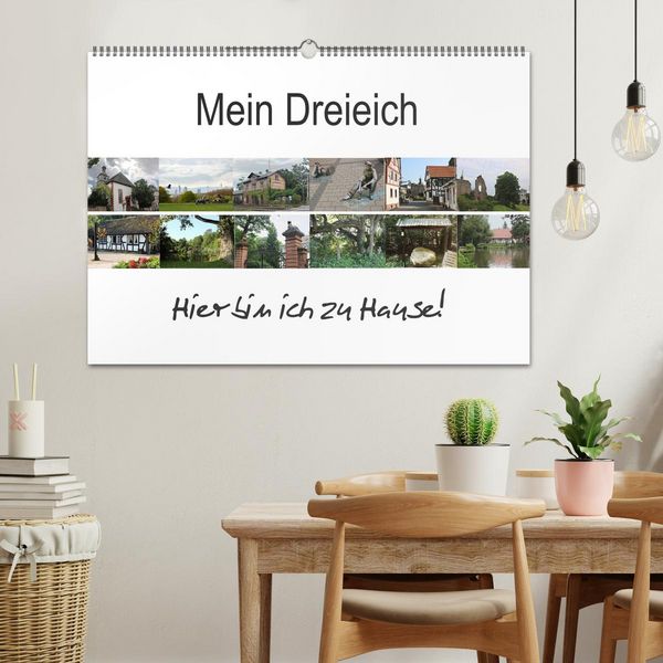 Produktbild: Mein Dreieich (Wandkalender 2026 DIN A2 quer), CALVENDO Monatskalender