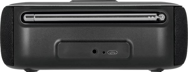 Produktbild: TechniSat DIGITRADIO BT 1 Tischradio DAB+, UKW AUX, Bluetooth&reg; Freisprechfunktion, Inkl. Mikrofon, Weckfunktion, wiederaufladbar Schwarz