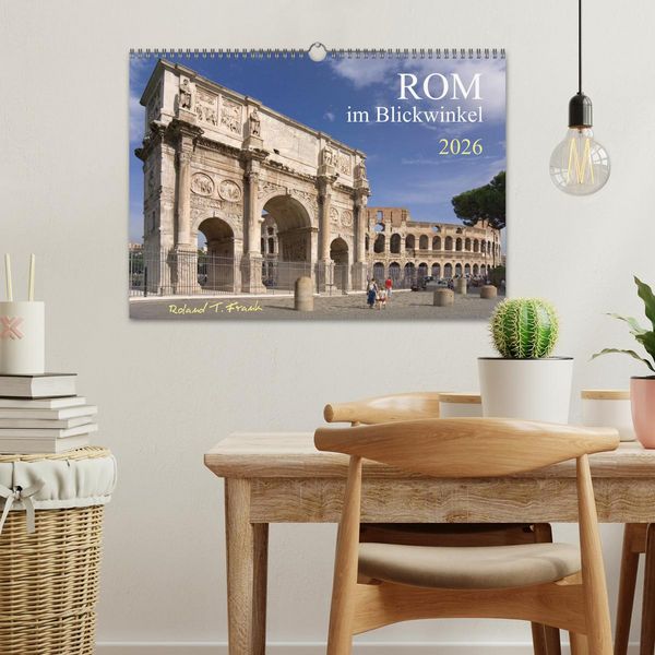 Produktbild: Rom im Blickwinkel (Wandkalender 2026 DIN A3 quer), CALVENDO Monatskalender