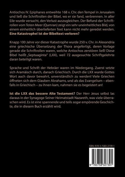 Produktbild: Die 70er Bibel (LXX)