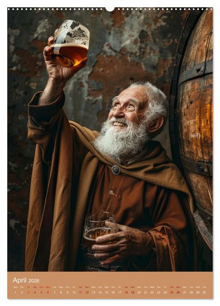 Produktbild: Prost German Beer (Wall Calendar 2026 DIN A2 portrait), CALVENDO 12 Month Wall Calendar