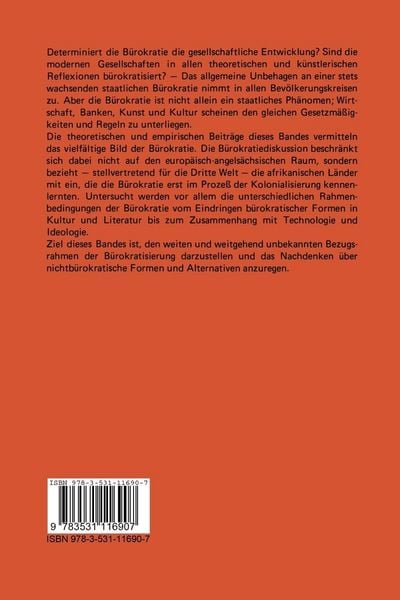 Produktbild: B&uuml;rokratie als Schicksal?