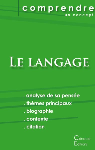 Produktbild: Bac philo : Le Langage