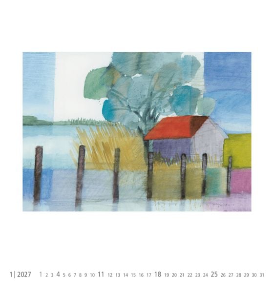 Produktbild: Wandkalender 2027: Neue Horizonte