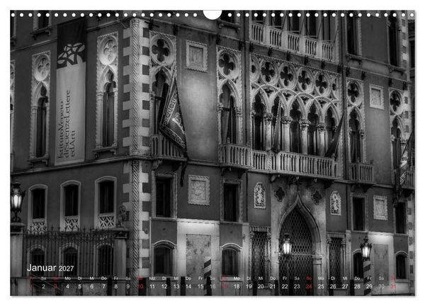 Produktbild: Venedig - Licht und Schatten (Wandkalender 2027 DIN A3 quer), CALVENDO Monatskalender