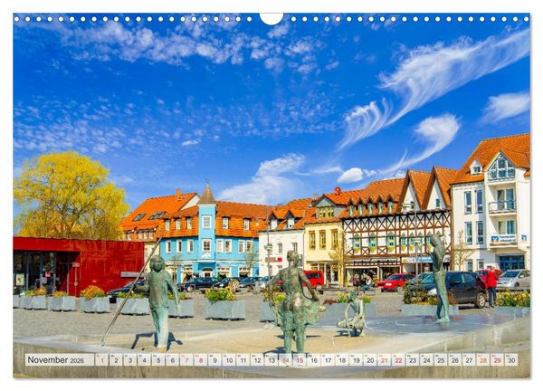 Produktbild: Ribnitz Damgarten Impressionen (Wandkalender 2026 DIN A3 quer), CALVENDO Monatskalender