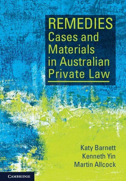 Produktbild: Remedies Cases and Materials in Australian Private Law