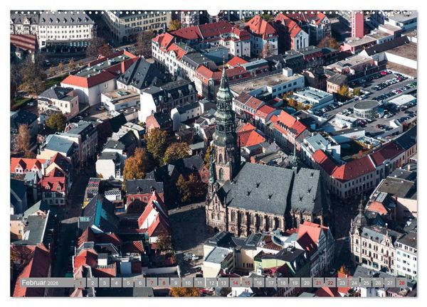 Produktbild: Zwickau und das Tal der Mulde (Wandkalender 2026 DIN A2 quer), CALVENDO Monatskalender