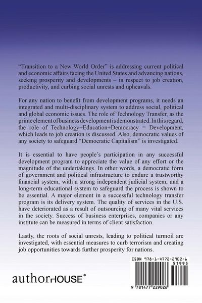 Produktbild: Transition to a New World Order