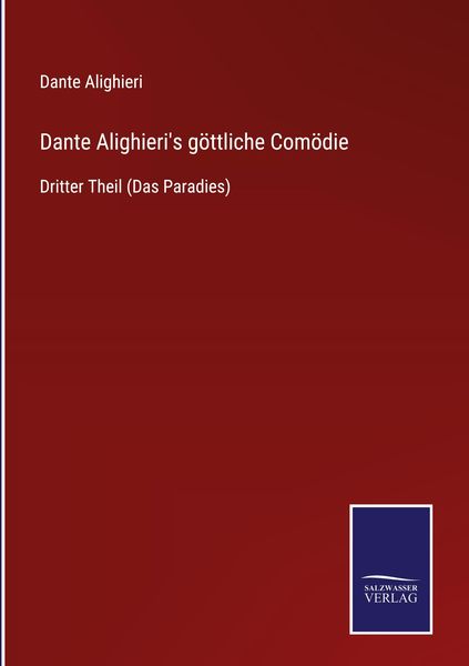 Produktbild: Dante Alighieri's g&ouml;ttliche Com&ouml;die