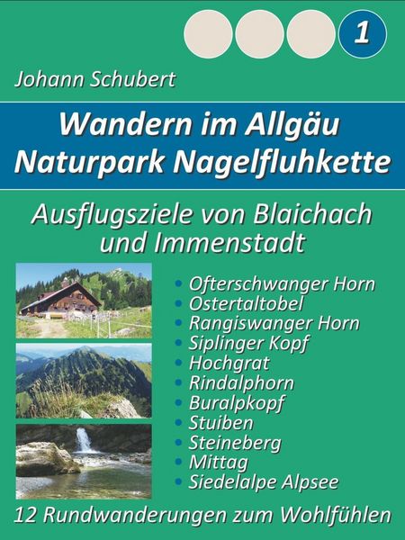 Produktbild: Naturpark Nagelfluhkette Allg&auml;u Wanderungen zum Wohlf&uuml;hlen
