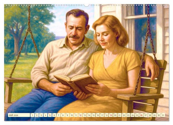 Produktbild: John Steinbeck (Wandkalender 2026 DIN A2 quer), CALVENDO Monatskalender