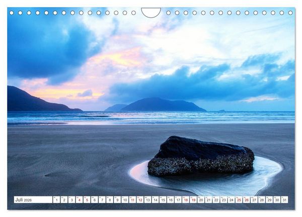 Produktbild: K&uuml;sten Impressionen (Wandkalender 2026 DIN A4 quer), CALVENDO Monatskalender