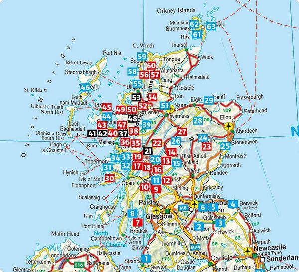 Produktbild: ROTHER Wanderf&uuml;hrer Schottland. 63 Tages- und Mehrtageswanderungen an den K&uuml;sten und in den Highlands