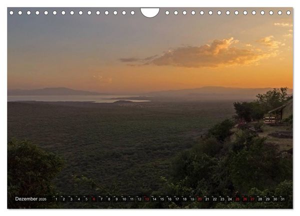 Produktbild: &Auml;thiopien, urspr&uuml;ngliches Afrika (Wandkalender 2026 DIN A4 quer), CALVENDO Monatskalender