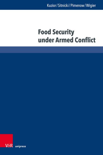 Produktbild: Food Security under Armed Conflict