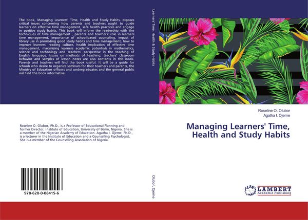 Produktbild: Managing Learners' Time, Health and Study Habits