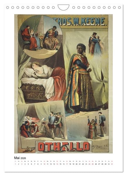Produktbild: NOSTALGIE Poster aus Film, Theater und Werbung (Wandkalender 2026 DIN A4 hoch), CALVENDO Monatskalender
