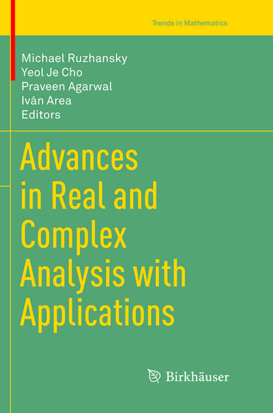 Produktbild: Advances in Real and Complex Analysis with Applications