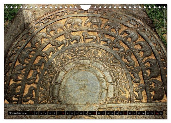 Produktbild: Sri Lanka 2026 Kulturh&ouml;hepunkte (Wandkalender 2026 DIN A4 quer), CALVENDO Monatskalender